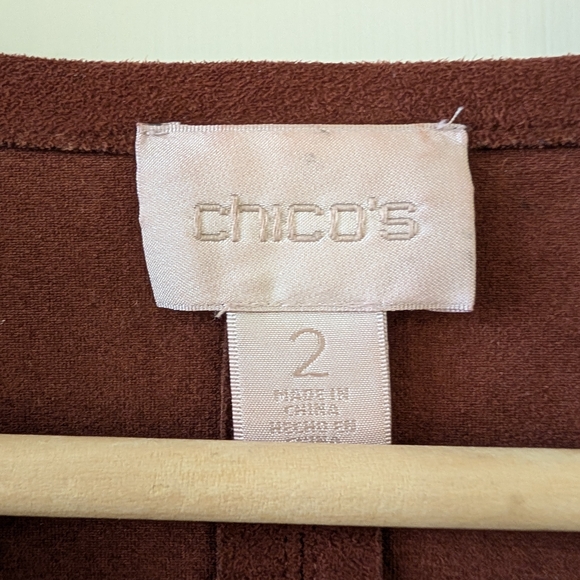 Chico's Brown Jacket - Large - Picture 3 of 3